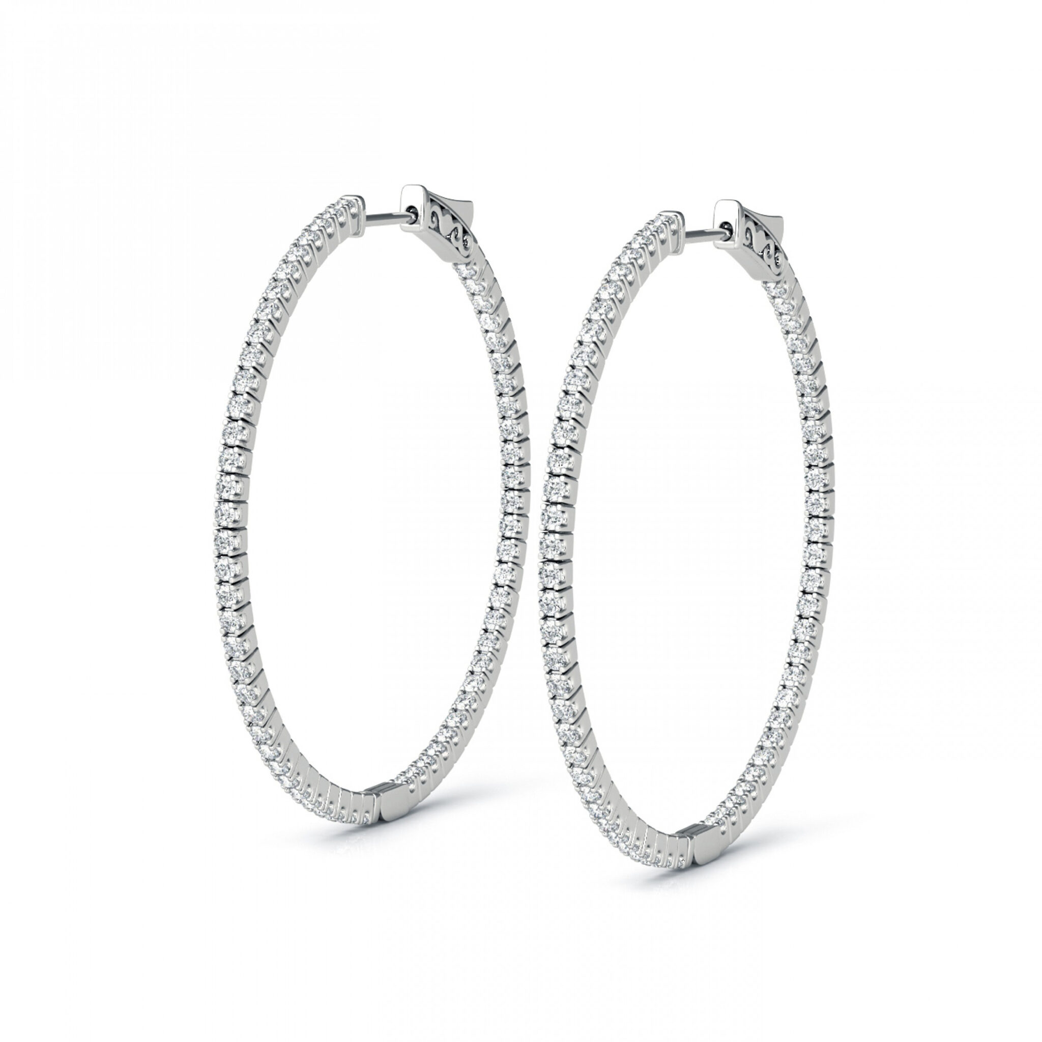 Lumina Diamond Hoops