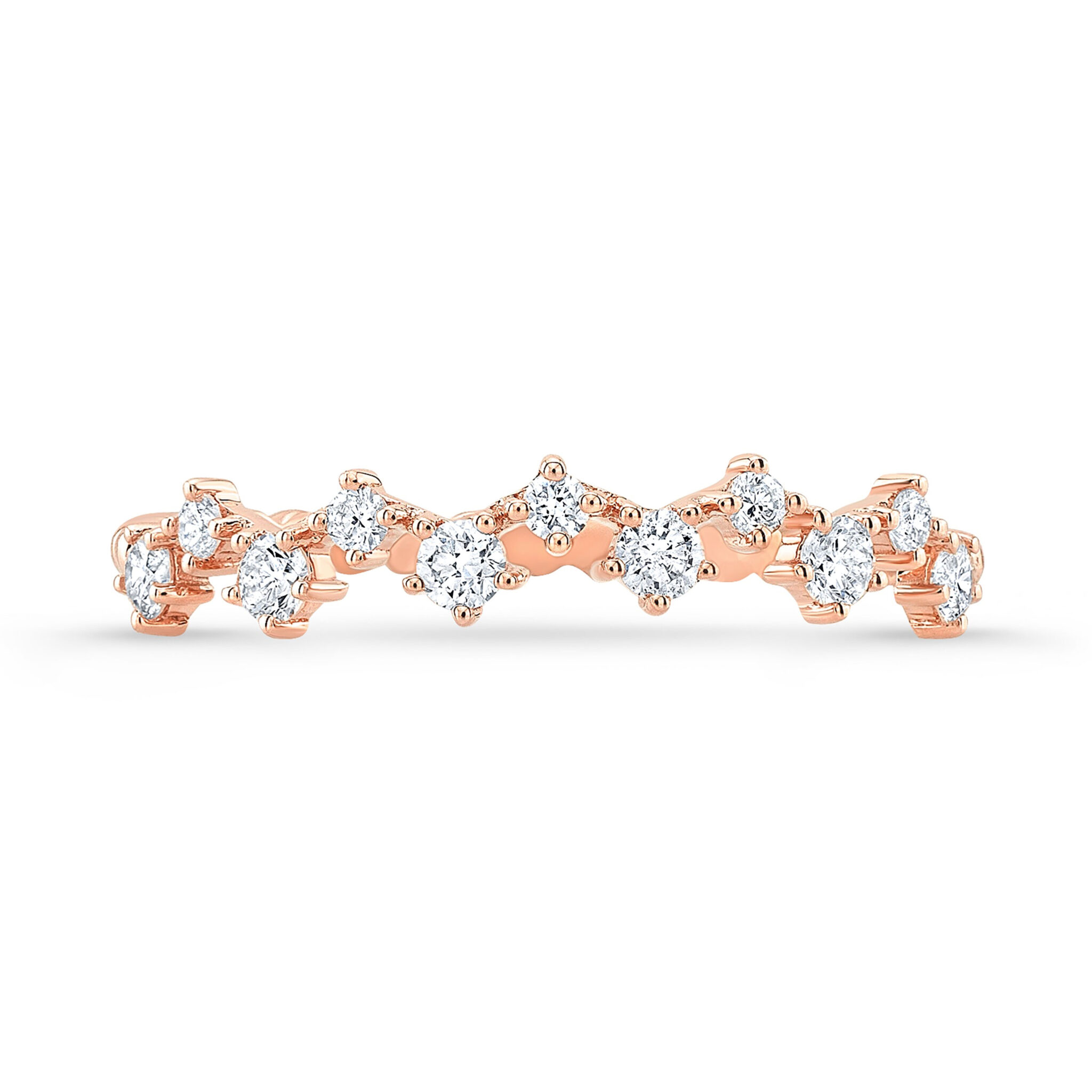 Diamond Crown Eternity Ring - Image 2
