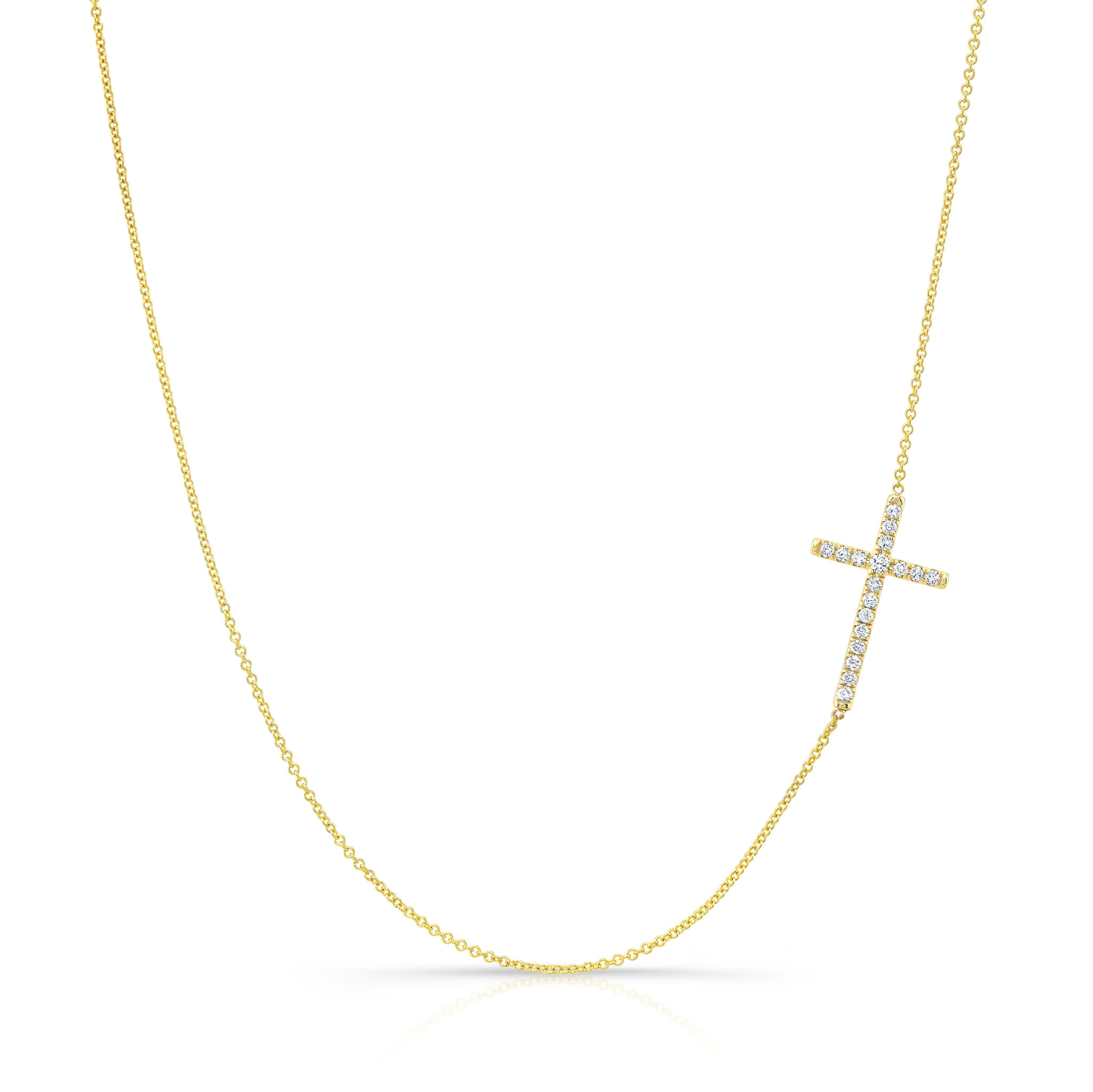 Glide Cross Necklace - Image 3