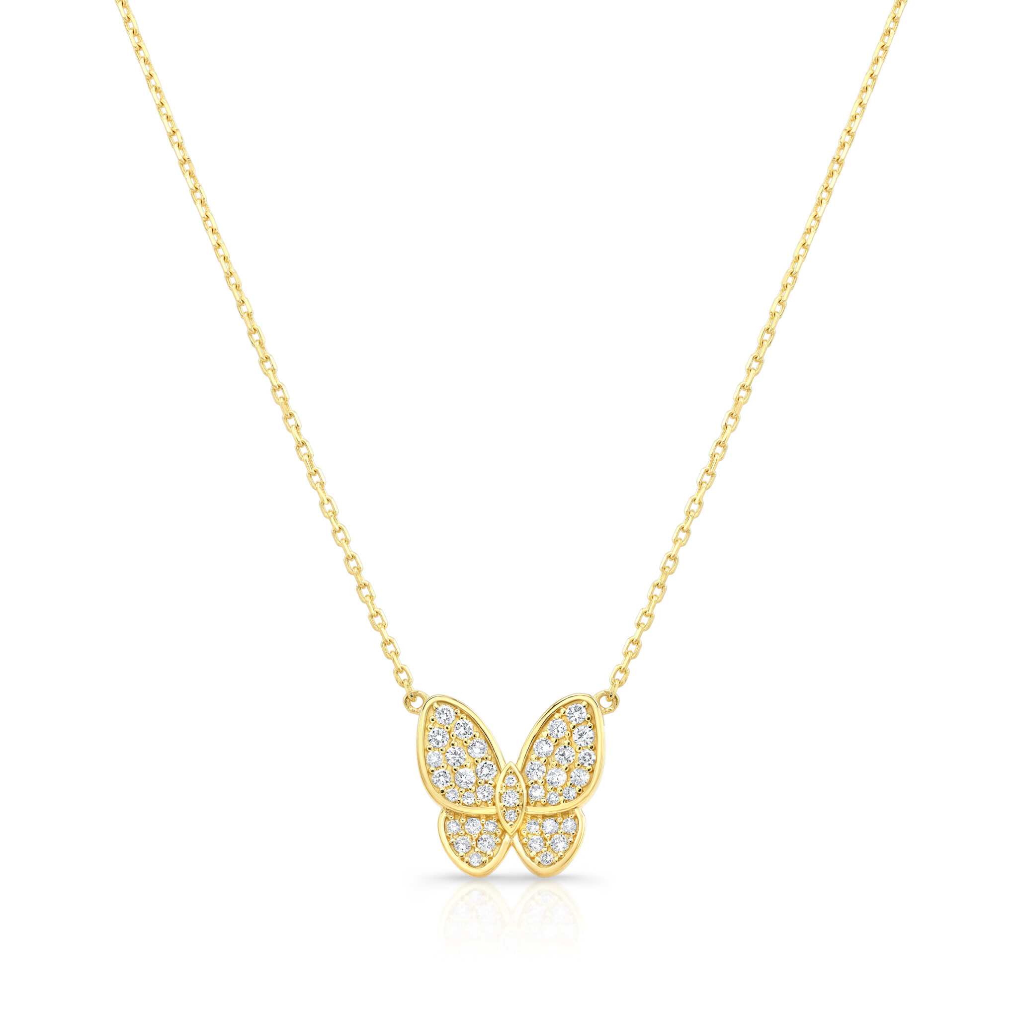 Butterfly Charm Necklace - Image 2