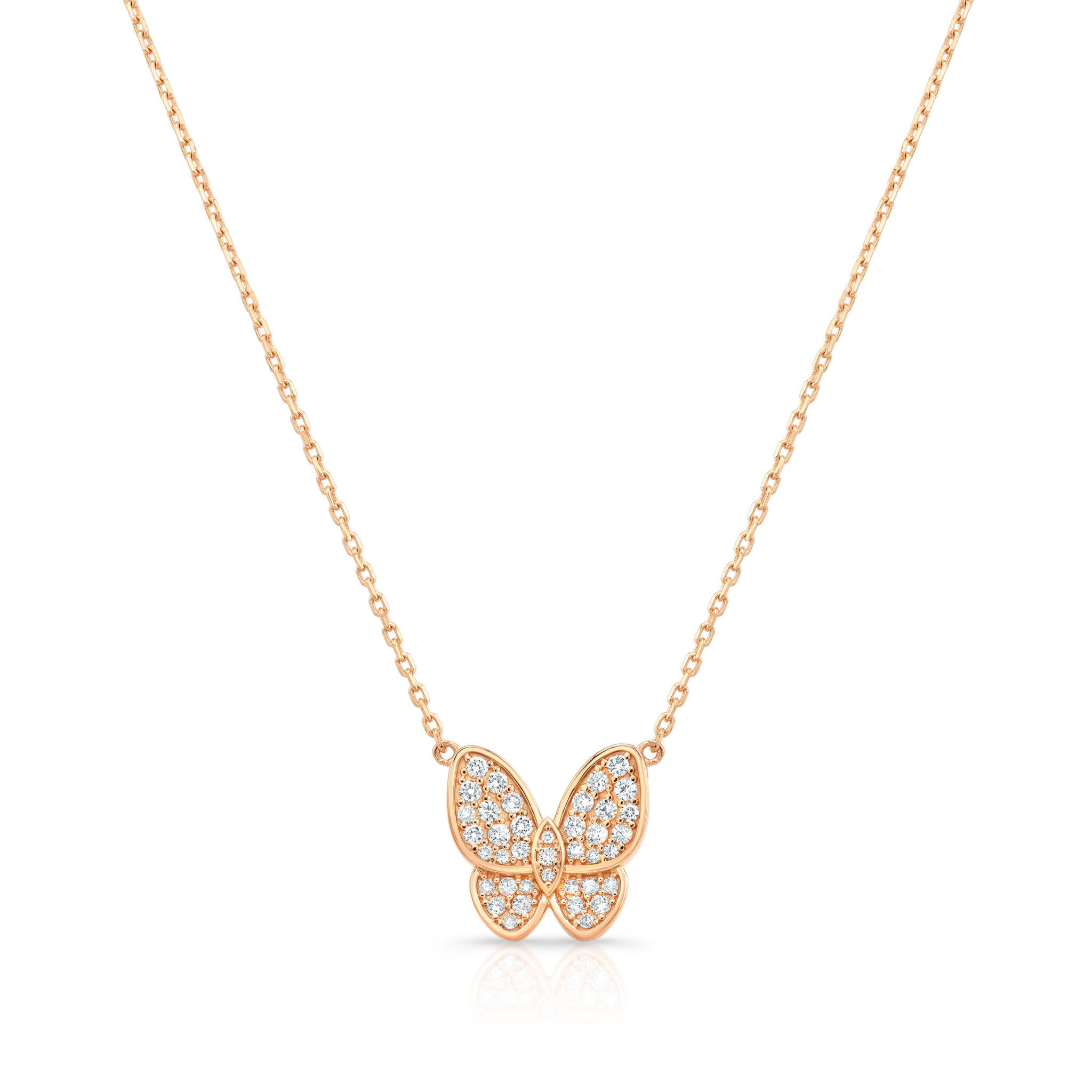 Butterfly Charm Necklace - Image 3